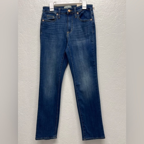 Women's High-Rise Slim Straight Fit Jeans - Universal Thread™ - Sz 00/24R - Picture 6 of 12